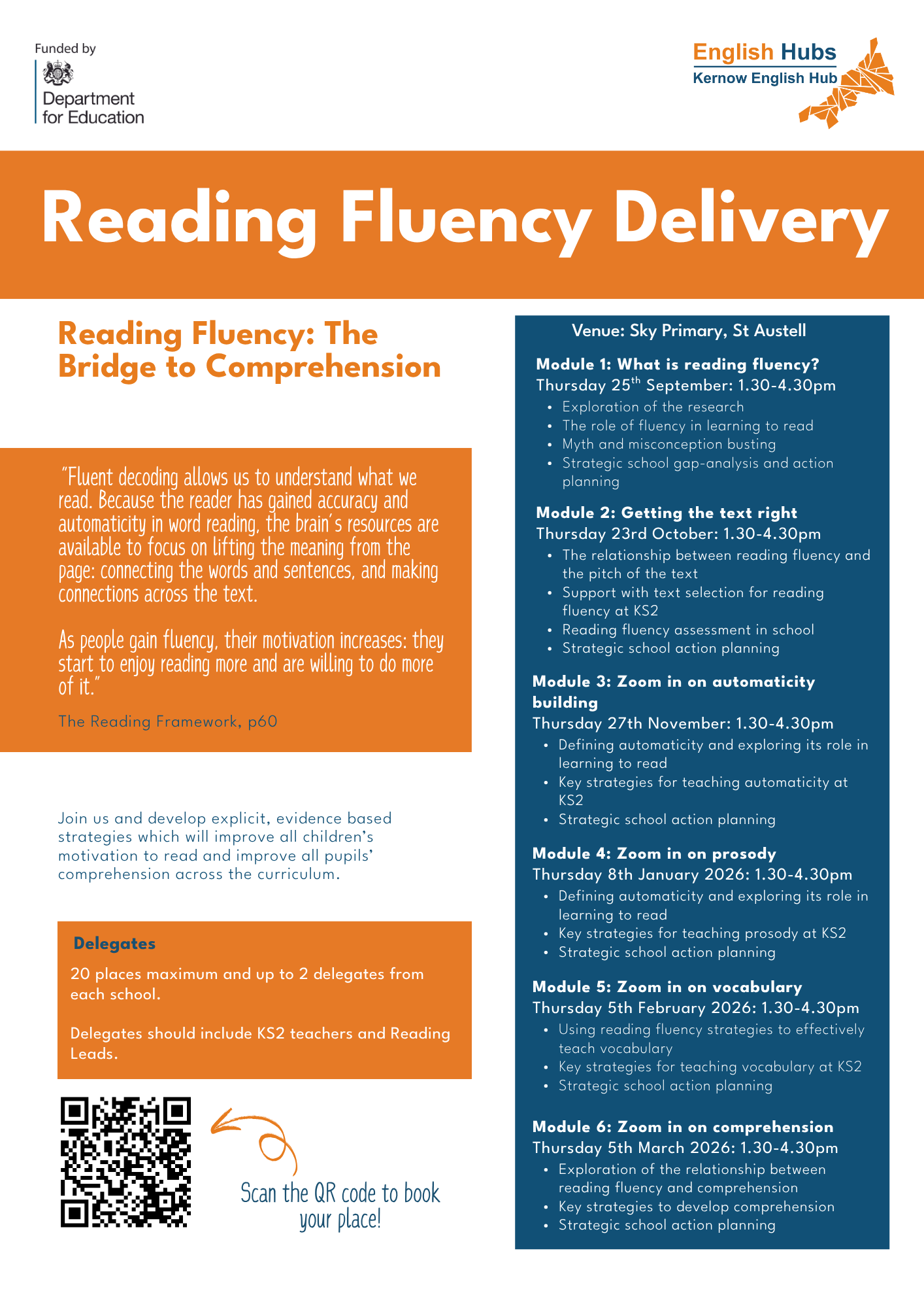 Reading Fluency Flyer
